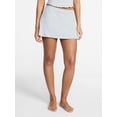 thumbnail image 1 of No Boundaries Cotton Stretch Drop Needle Skirt, Women's XS-XXXL, 1 of 5