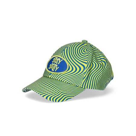 No Boundaries Women's Embroidery Baseball Hat Peri Swim Stay Salty