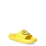 No Boundaries Women's Emoji Comfort Slide Sandal