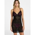 thumbnail image 1 of No Boundaries Crochet Dress Coverup, Women's XXS-XXL, 1 of 5