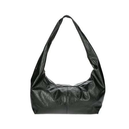 No Boundaries Women's Stud Hobo Bag, Black