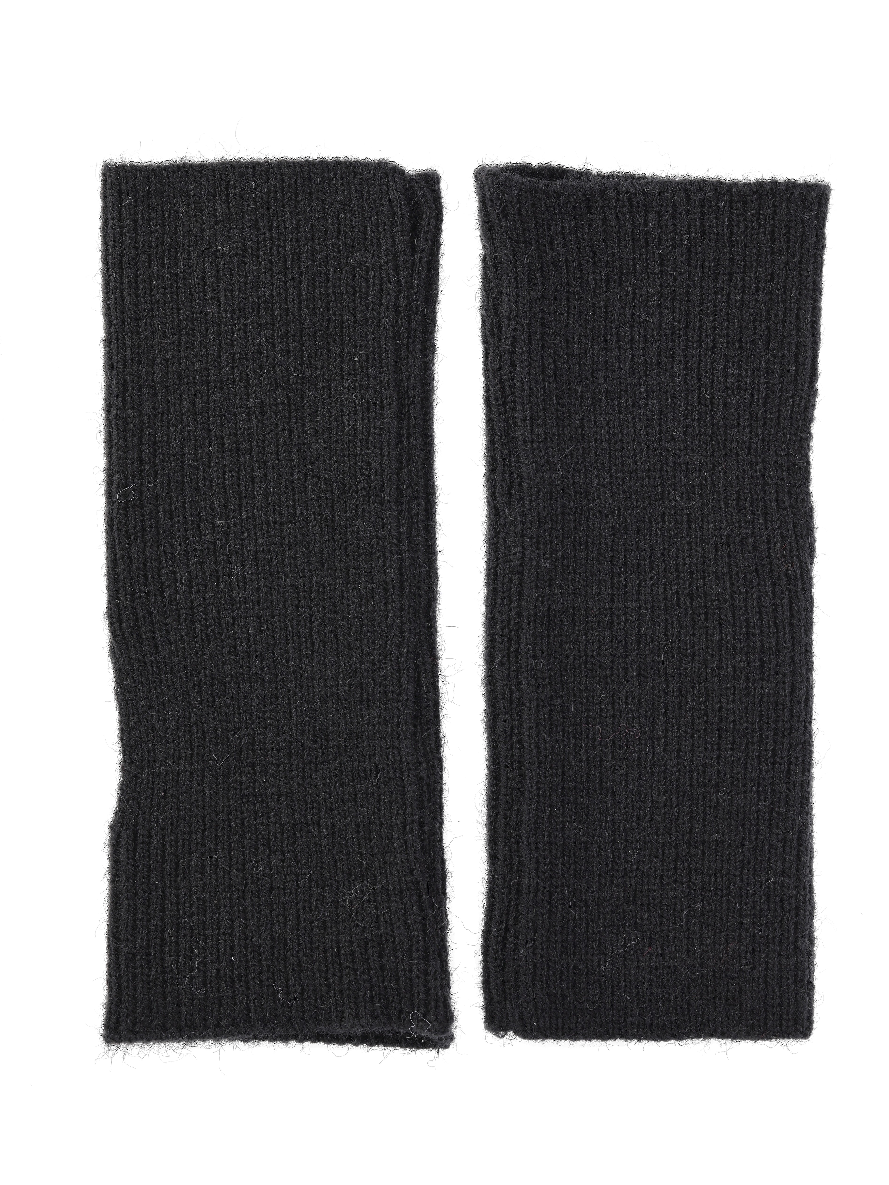 Fingerless Gloves, Women's, Black Soot