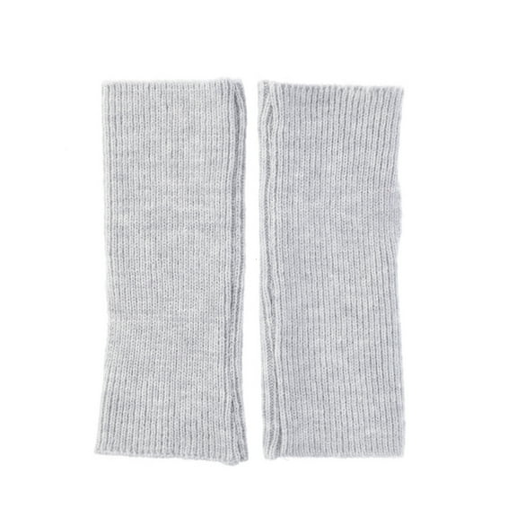 No Boundaries Fingerless Gloves, Women's, Light Gray Heather