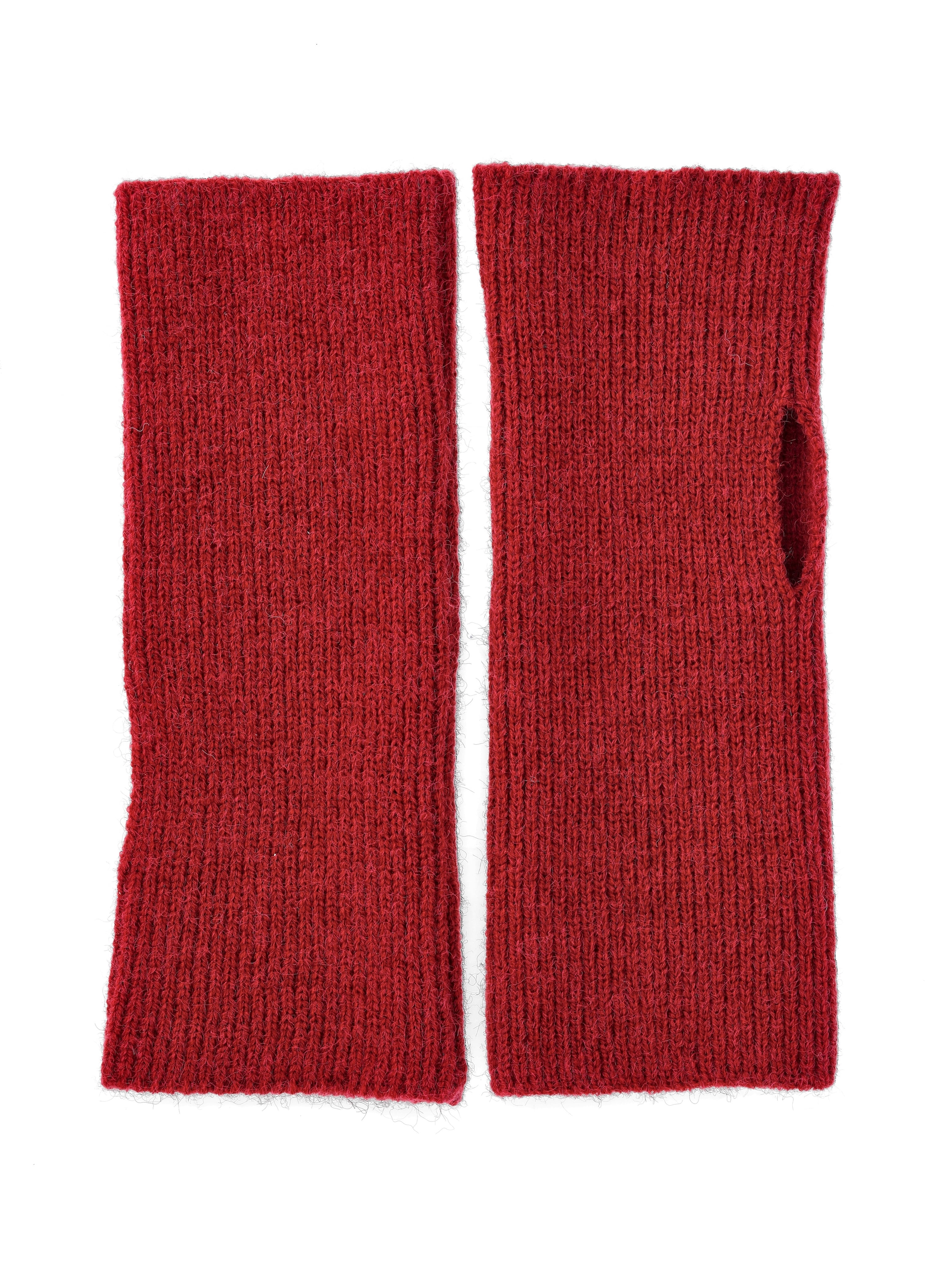 No Boundaries Fingerless Gloves, Women's, Sparkling Merlot