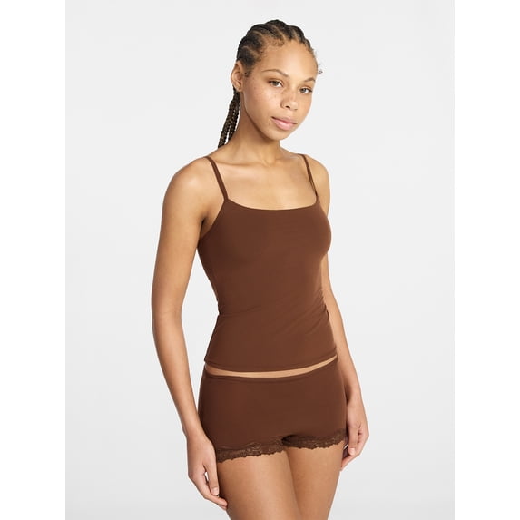 No Boundaries Fit Stretch Cami Top, Women's XS-XXXL