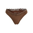 thumbnail image 1 of No Boundaries Women's Fit Stretch Lace Waist Cheeky Panty, Sizes XS to XXXL, 1 of 2