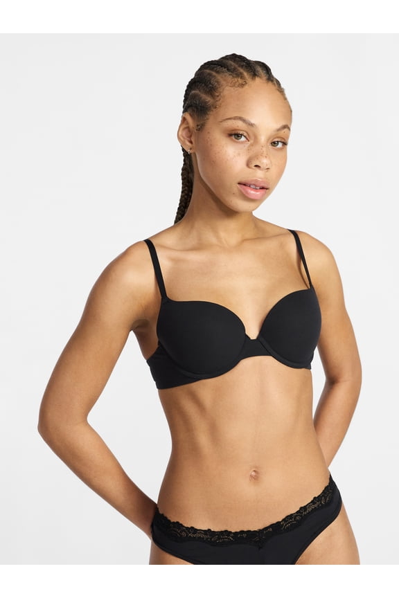 Fit Stretch Push Up Underwire Bra, Women's 34A-42DD