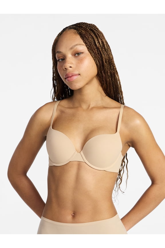 Fit Stretch Push Up Underwire Bra, Women's 34A-42DD