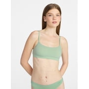 No Boundaries Fit Stretch Scoop Bralette, Women's XS-3XL