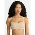 thumbnail image 1 of No Boundaries Fit Stretch Scoop Racerback Bralette, Women's XS-3XL, 1 of 3