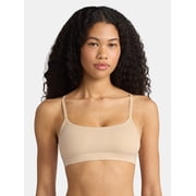 No Boundaries Fit Stretch Scoop Racerback Bralette, Women's XS-3XL