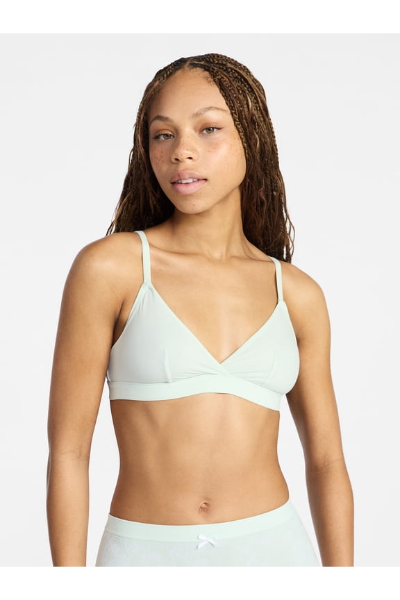 Fit Stretch Triangle Bralette, Women's XS-3XL