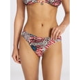 thumbnail image 1 of No Boundaries Reversible High Leg Bikini Bottoms, Women's XXS-XXL, 1 of 2