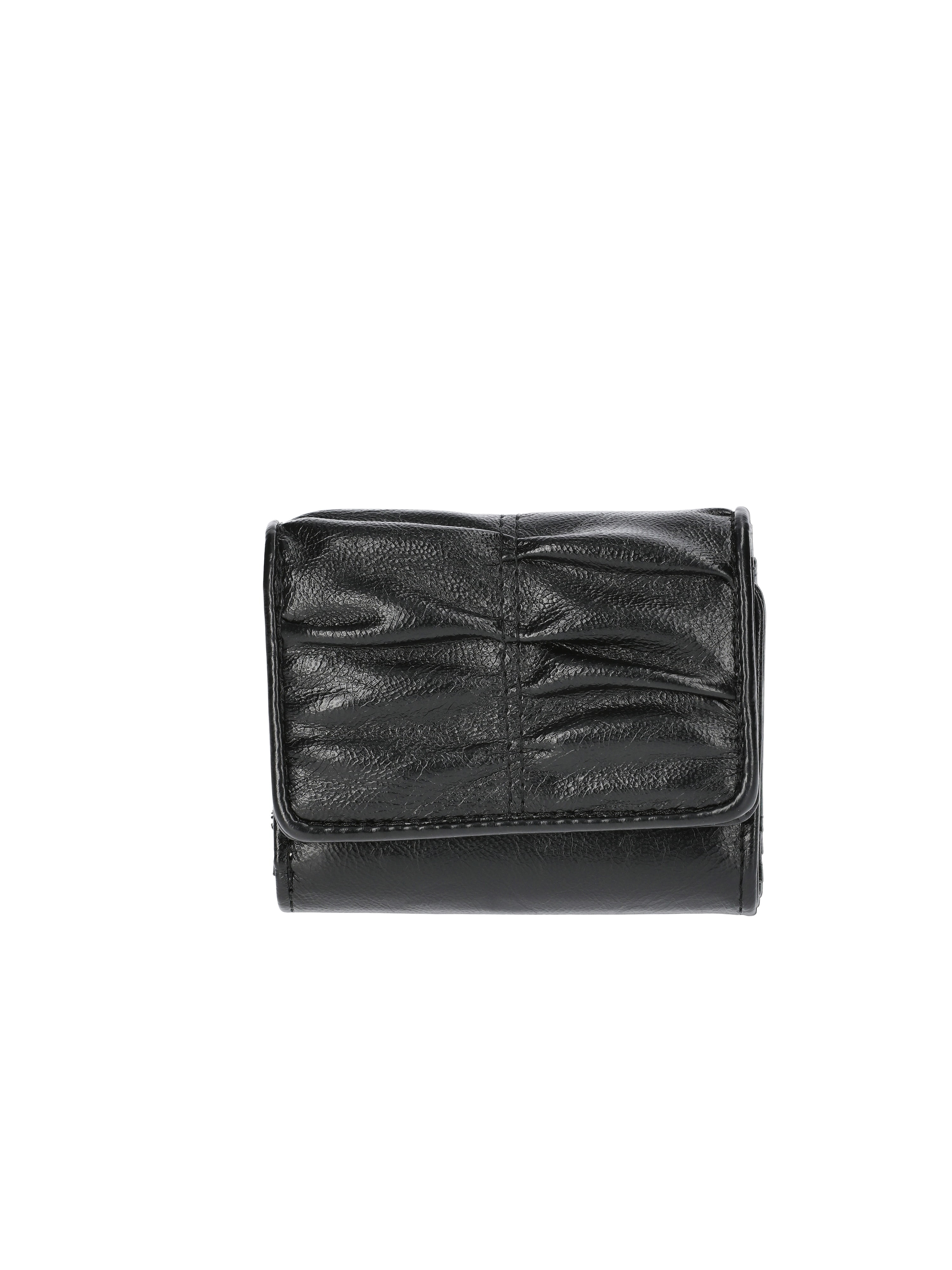 【A＆S】Flap bi-fold wallet Black Flap bi-fold wallet – ARTS&SCIENCE ONLINE SELLER intl.