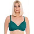 thumbnail image 1 of No Boundaries Women's Flex Wire T-Shirt Bra with Stretch Cup, 1 of 4