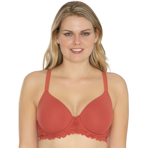 No Boundaries Women's Flex Wire T-Shirt Bra with Stretch Cup