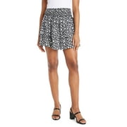No Boundaries Women’s Floral Tier Mini Skirt, Sizes XS-3XL