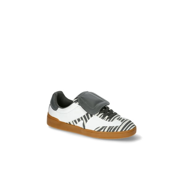 No Boundaries Women's Foldover Lace-Up Sporty Sneakers