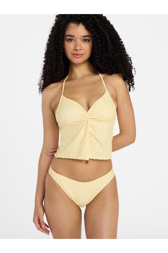 French Twist Flyaway Crop Tankini, Women's XXS-XXL