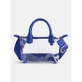 thumbnail image 1 of No Boundaries Women's Game Day Clear Mini Tote Bag, Cobalt, 1 of 4