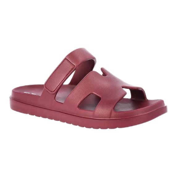 No Boundaries Women's Geo Slide Sandals
