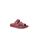 thumbnail image 1 of No Boundaries Women's Geo Slide Sandals, 1 of 5