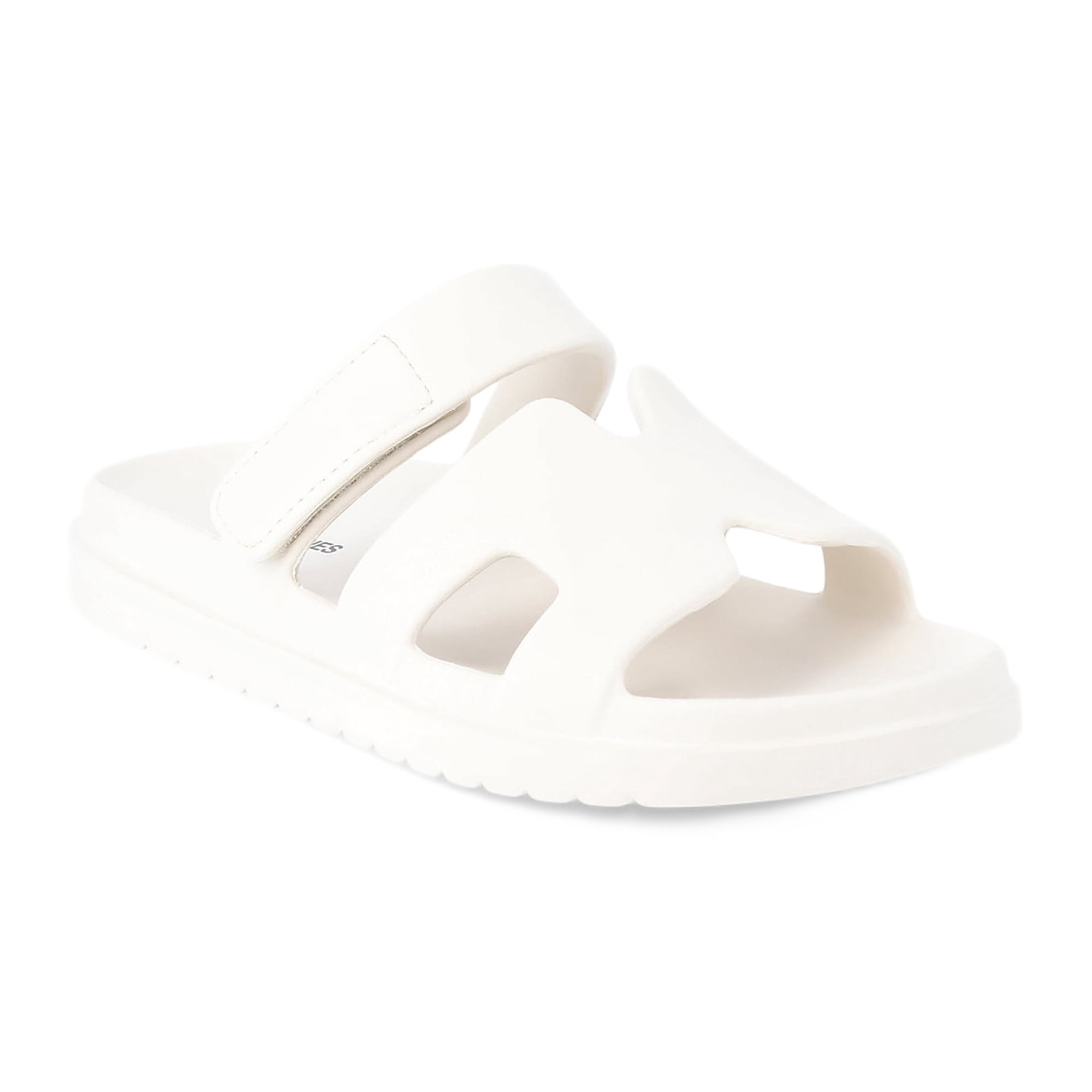 No Boundaries Women's Geo Slide Sandals, EVA slip-on open toe