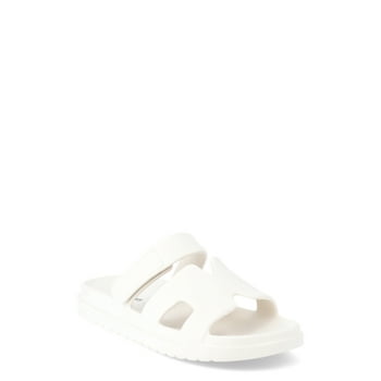 No Boundaries Women's Geo Slide Sandals