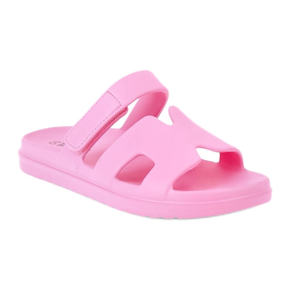 No Boundaries Women's Geo Slide Sandals