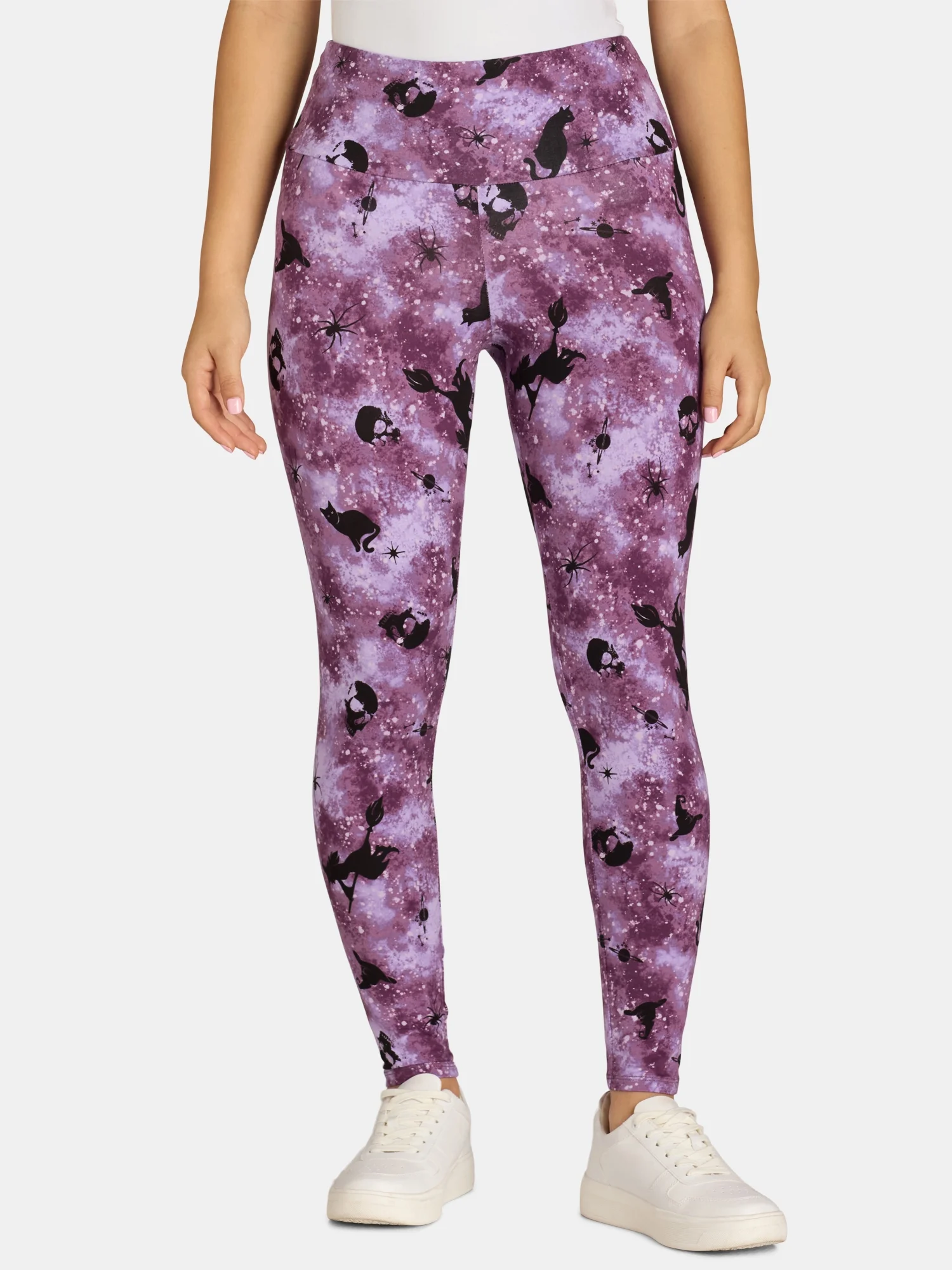No Boundaries Halloween Leggings, Women's and Women's Plus