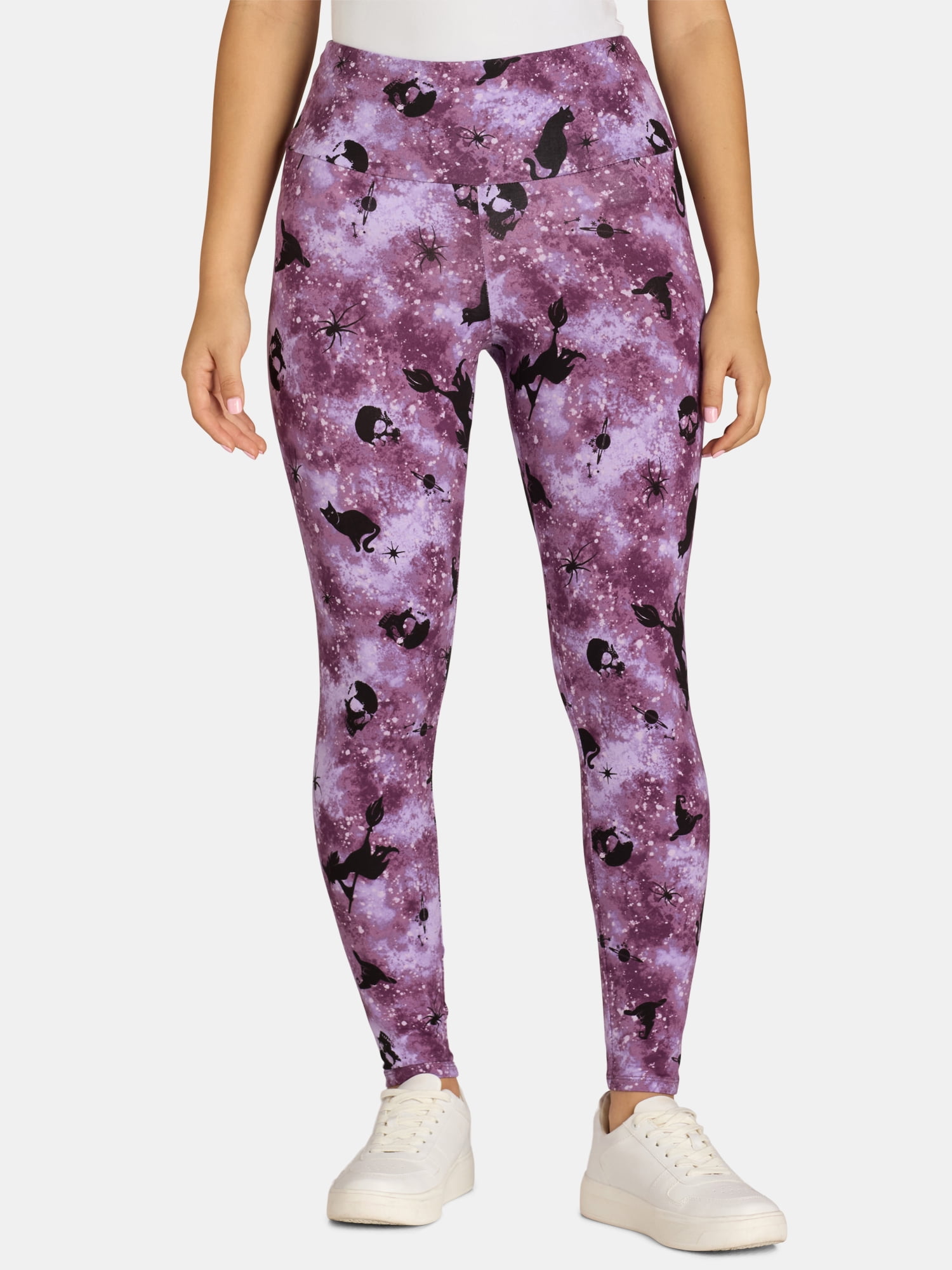 No Boundaries Halloween Leggings, Women's and Women's Plus