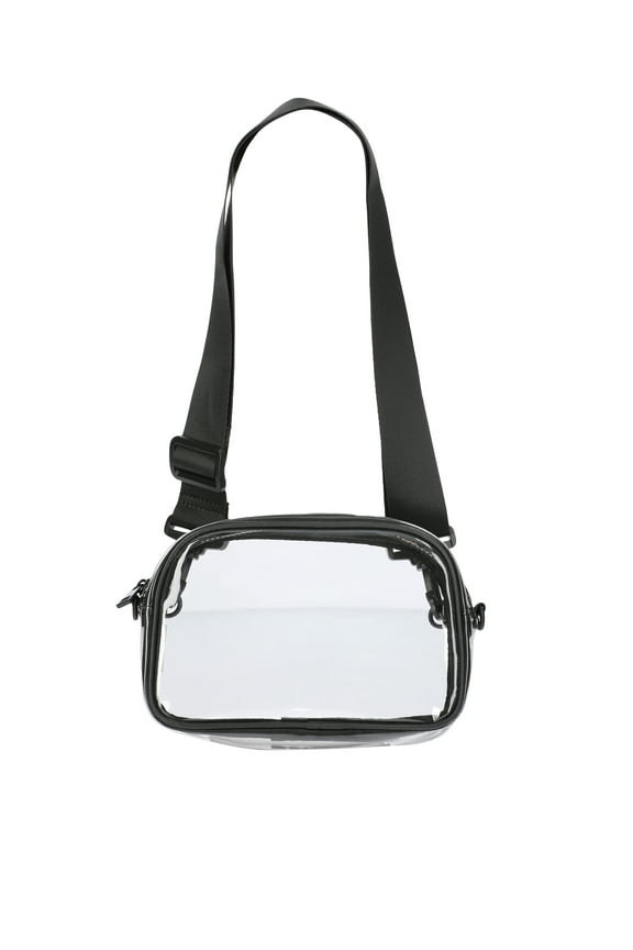 Women's Hands Free Belt Bag, Clear