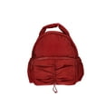 thumbnail image 1 of No Boundaries Women’s Hands Free Puffy Mini Backpack, Sparkling Merlot, 1 of 4