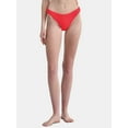 thumbnail image 1 of No Boundaries Women's Herringbone Crinkle Bikini Bottoms, Sizes XXS-XXL, 1 of 5