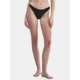 thumbnail image 1 of No Boundaries Women's Herringbone Crinkle Bikini Bottoms, Sizes XXS-XXL, 1 of 5