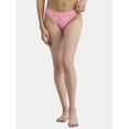 thumbnail image 1 of No Boundaries Women's Hibiscus Pucker Low Waist Bikini Bottoms, Sizes XXS-XL, 1 of 5