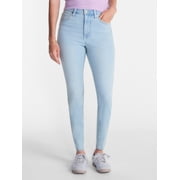 No Boundaries Women's High Rise Skinny Jean, 28.5" Inseam, Sizes 00-20