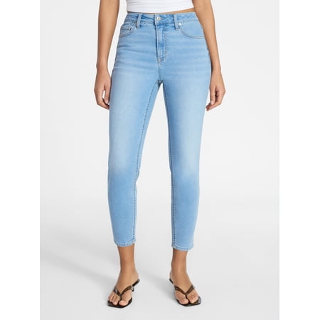 No Boundaries High Rise Skinny Ankle Jeans, 26.5" Inseam, Women's Sizes 00-20