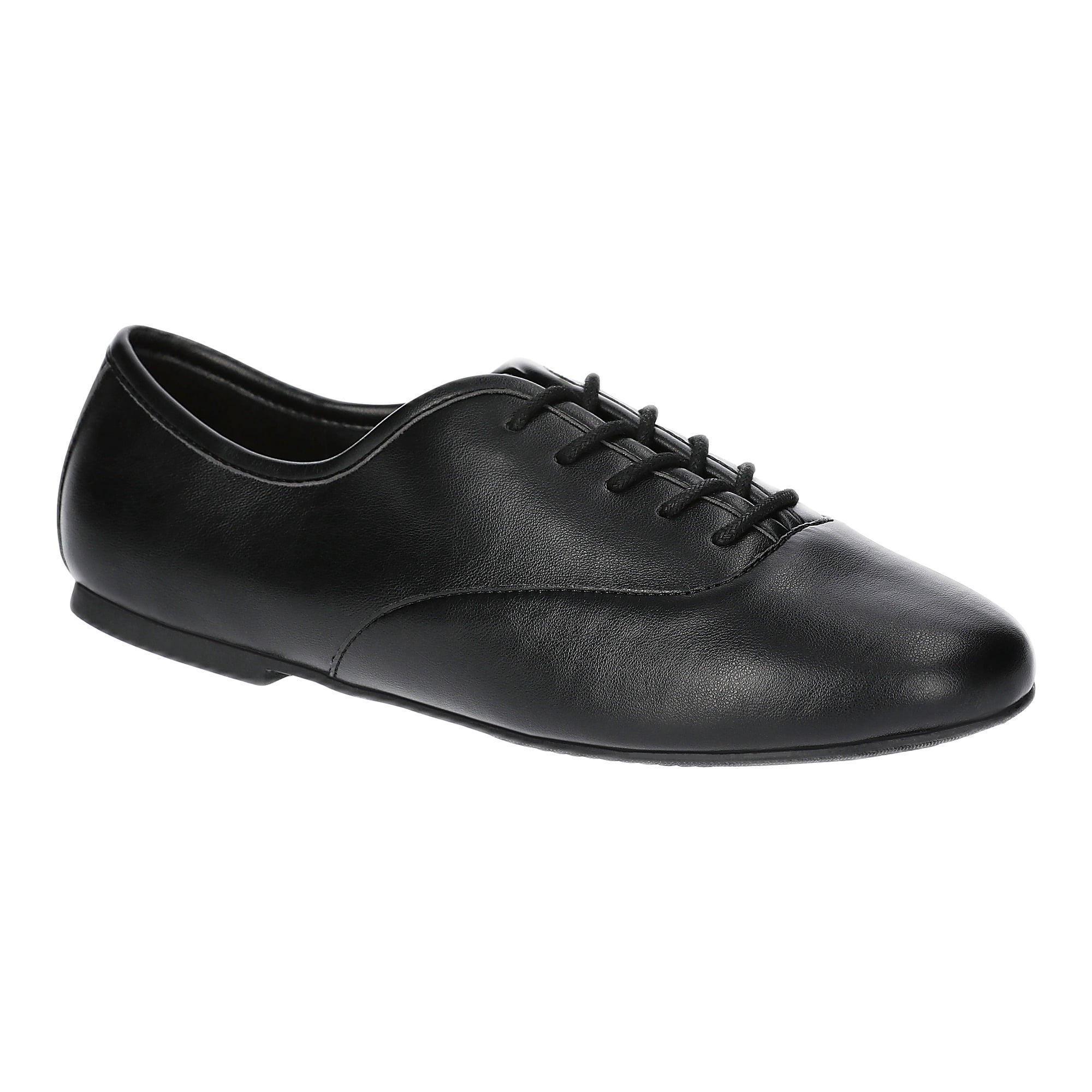 No Boundaries Faux Leather Casual Oxford Shoes, Women's
