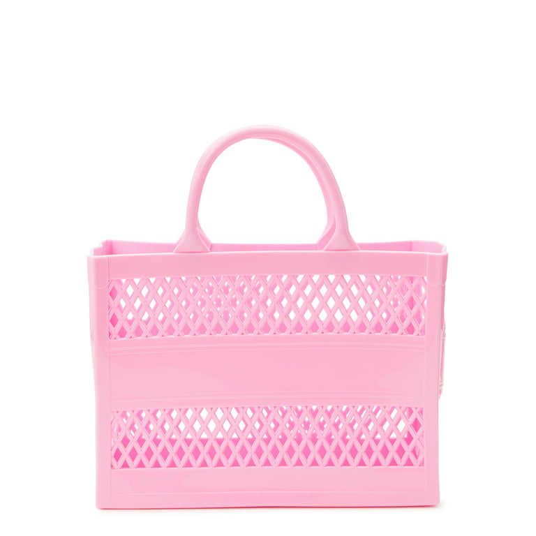 Small Tote Purse in Perfect Pink