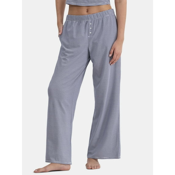 No Boundaries Jersey Sleep Pants, 30” Inseam, Women’s