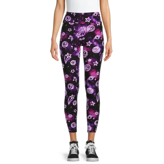 No Boundaries Women's Juniors Sueded Ankle Leggings