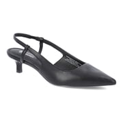 No Boundaries Faux Leather Slingback Kitten Heels, Women's