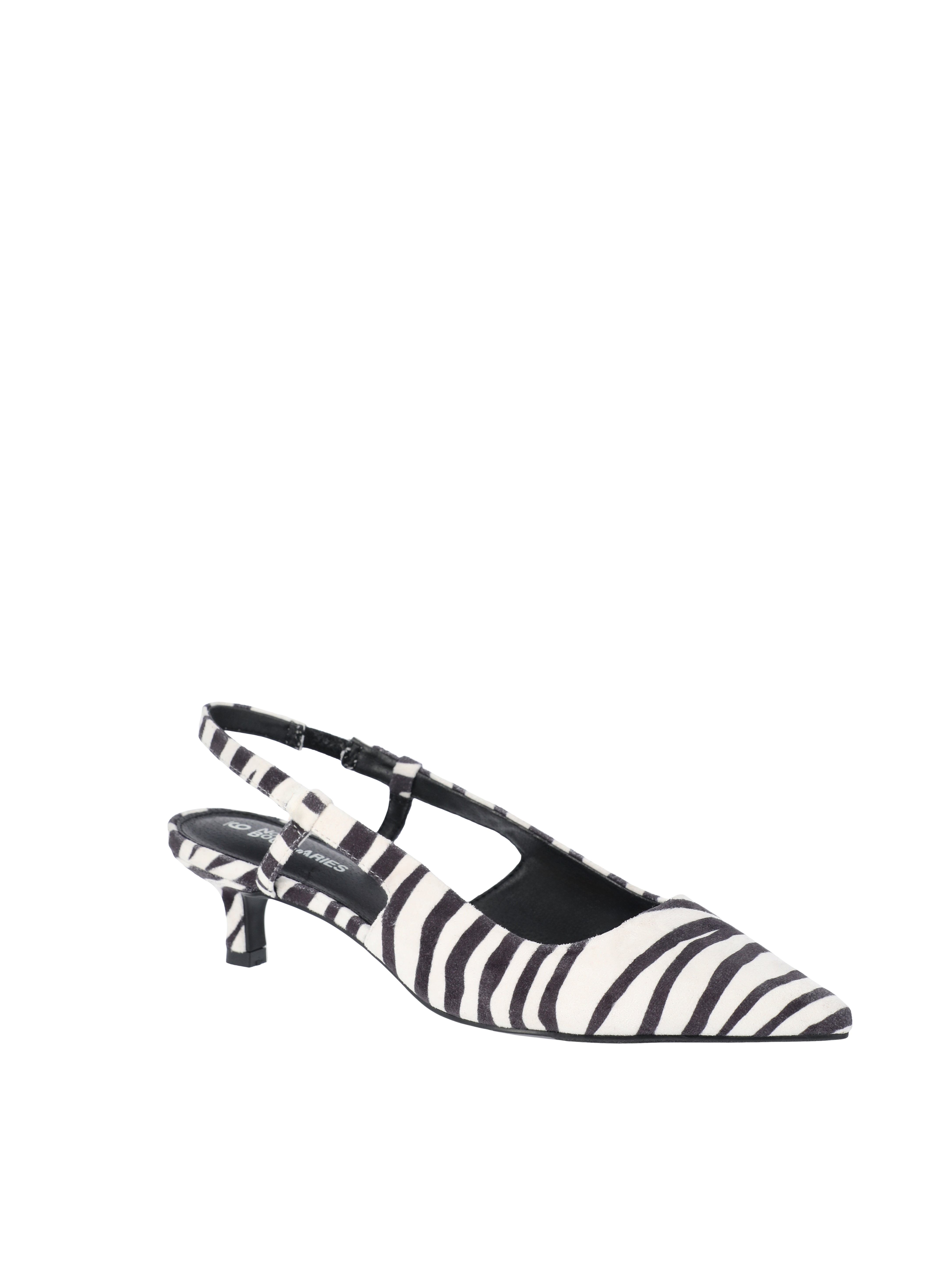 No Boundaries Kitten Slingback Heels, Wide Width Available