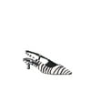No Boundaries Women's Kitten Heel Slingback