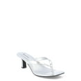thumbnail image 1 of No Boundaries Women's Kitten Heel Thong Sandal, 1 of 5