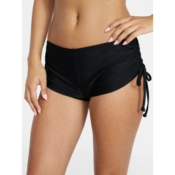No Boundaries Kona Crush Bikini Boyshorts, Women's XXS-XXL