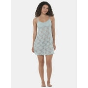 No Boundaries Long Lace Chemise, Women's, Sizes XS-XXL