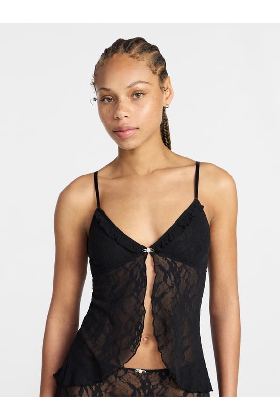 Lace Flyaway Cami Top, Women's XS-XXXL