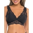 thumbnail image 1 of No Boundaries Women's Lace Push Up Bralette, 1 of 3